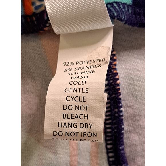 Women's LuLaRoe Disney colorful Stretch pants Size TC2 - Picture 8 of 8